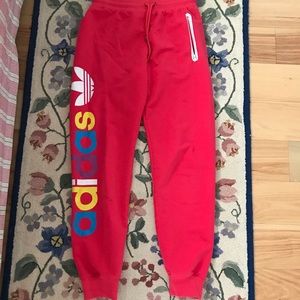 Adidas Coral Red Jogger